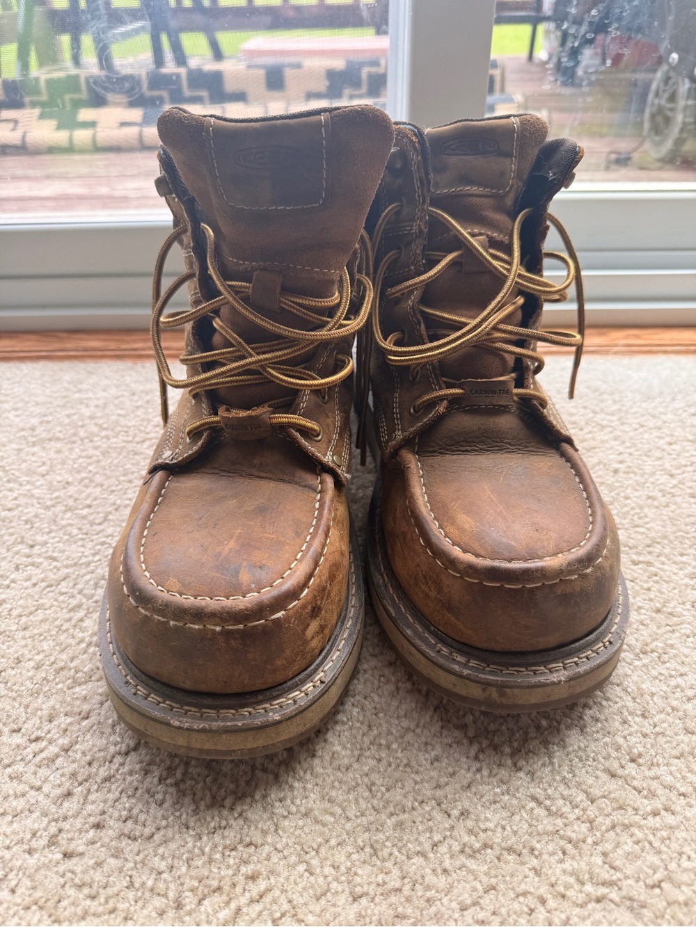 Keen Cincinnati Men’s Brown Leather Work Boots